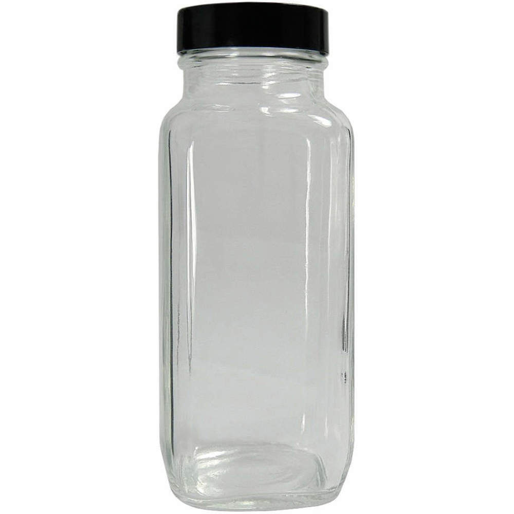 窄瓶 1 盎司方形玻璃瓶 PK280