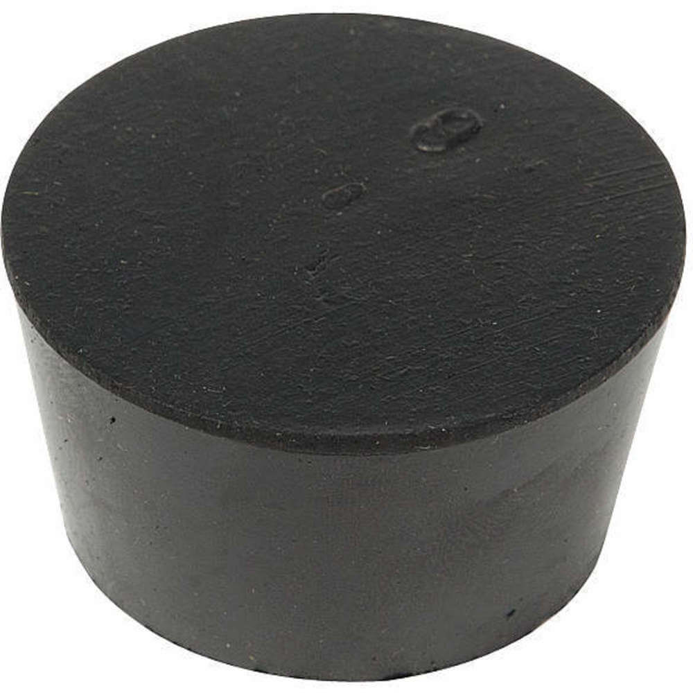 Tappo 25mm gomma nero confezione 15