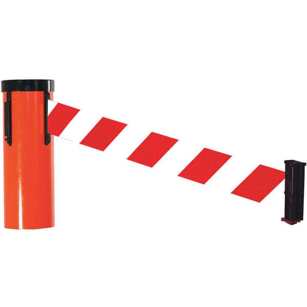 Barrier Tape Red/White Diagonal 2 lbs