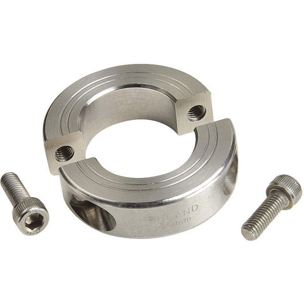Shaft Collar Clamp 2pc 2 Inch 316 Stainless Steel