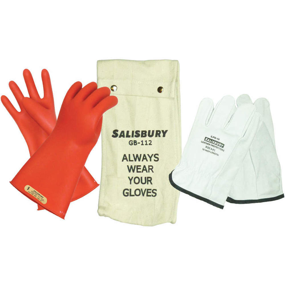 Electrical Glove Kit Size 7 Red 11 Inch Length