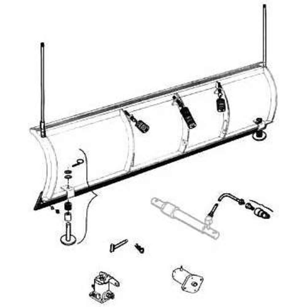 除雪機アフターマーケット製造1308200 ブレードガイドキット27インチレッド Raptor Supplies 日本