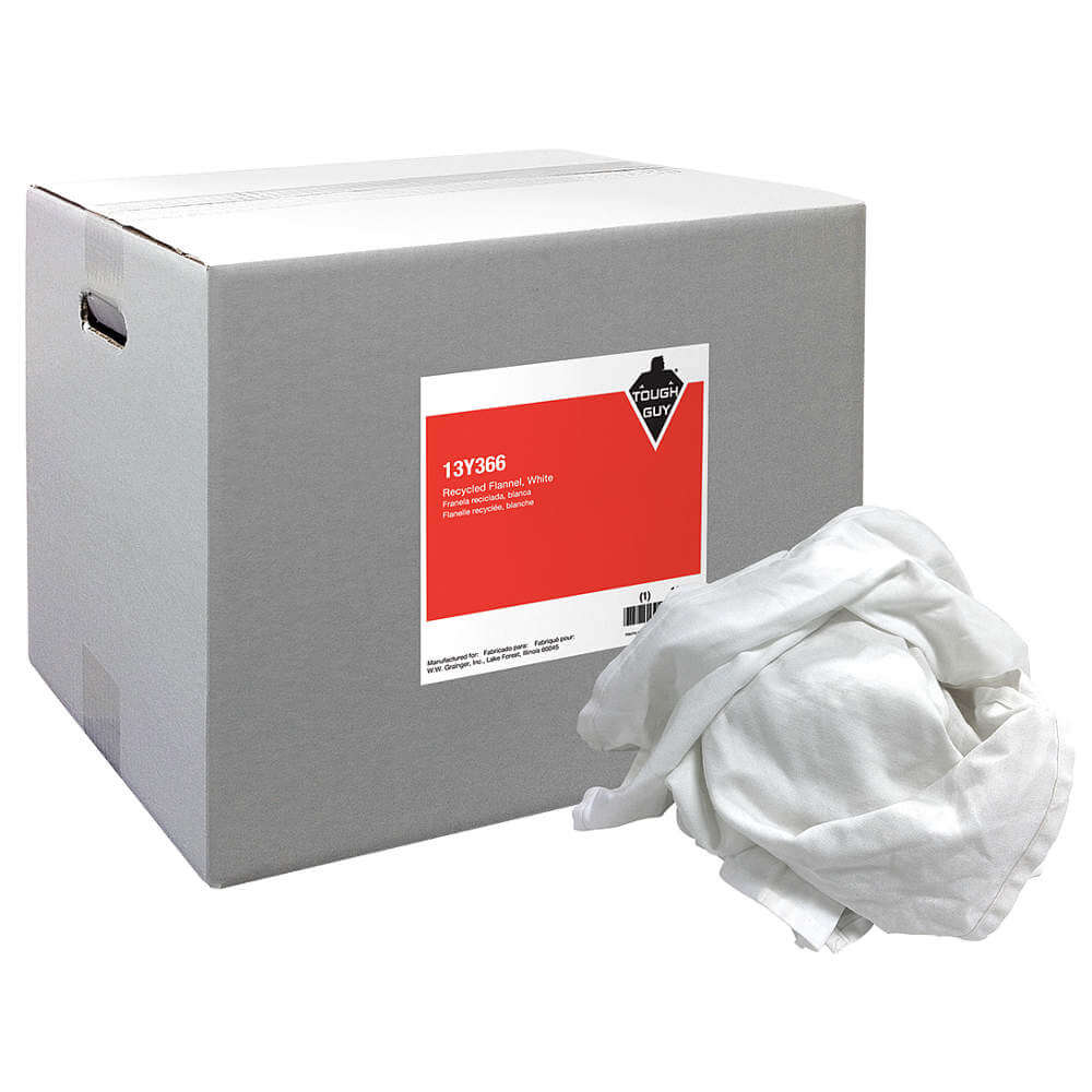 布雑巾 リサイクル コットン フランネル 25 ポンドボックス