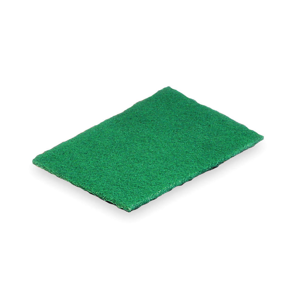 Scouring Pad Green 6 Inch Length 9 Inch Width - Pack Of 20