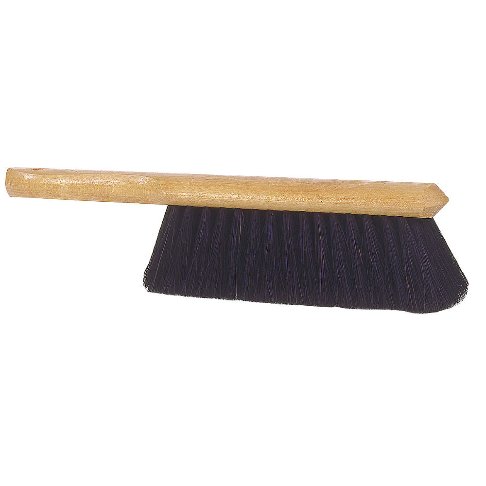 Counter Duster Horsehair Black 13-1/4 Inch Overall Length