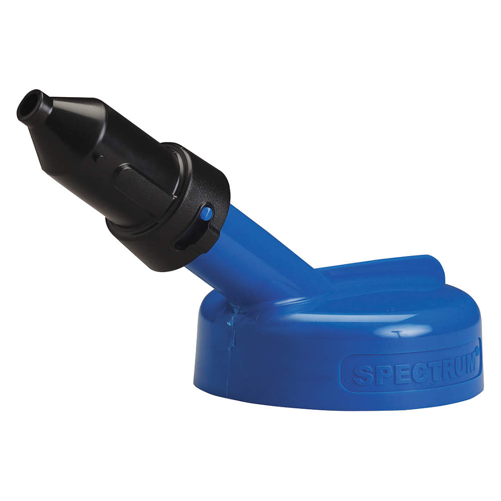 TRICO 34412 Storage Lid, HDPE, 1/2 Inch Nozzle Size, Blue | AH9KMF 40AX35