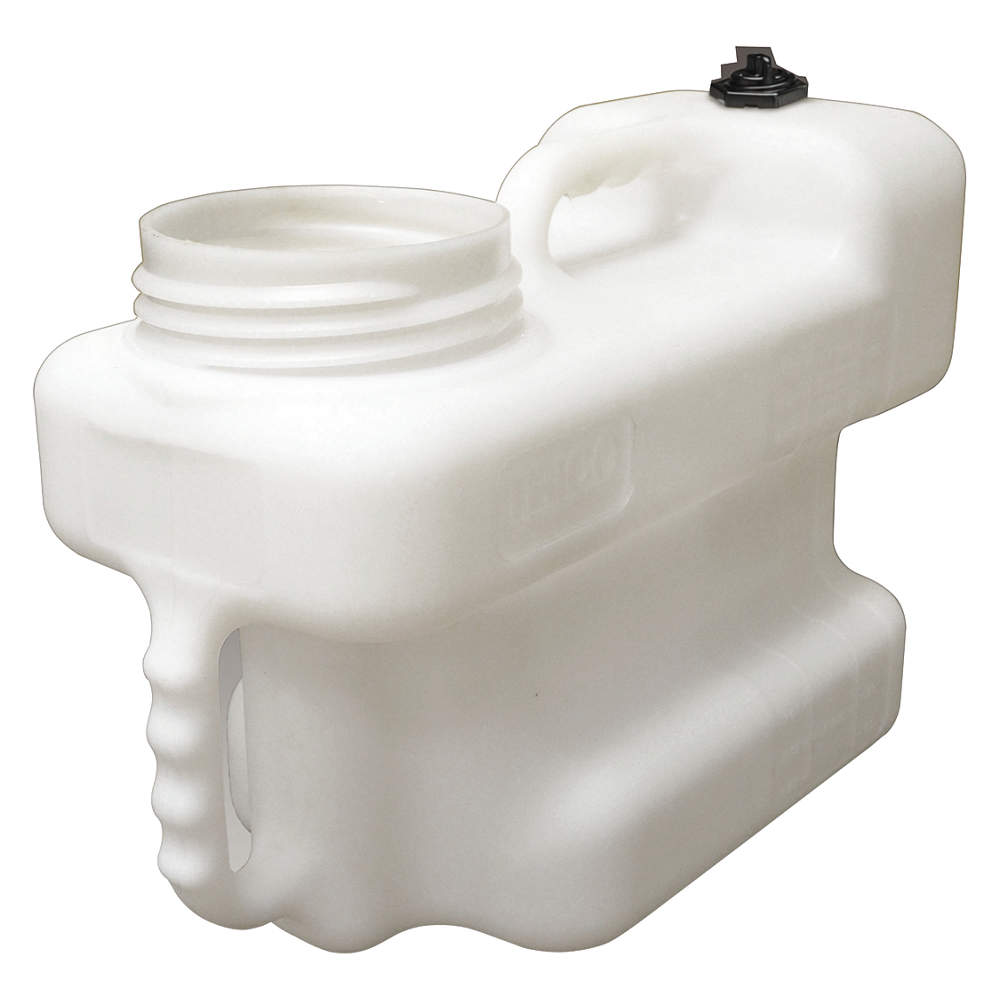 Fluid Storage Container, 11 Litre, HDPE, Clear