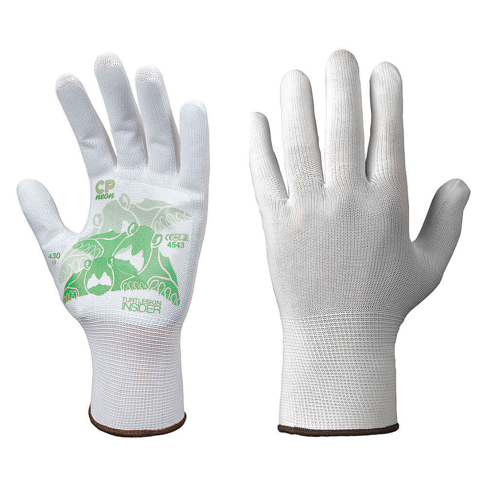 Forros para guantes Nylon / Poliéster S Blanco PR