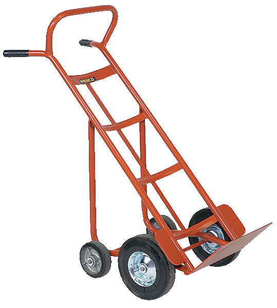 WESCO 210051 Heavy Duty Steel Hand Truck, Balloon Cushion, 900 Lbs Capacity | AG7HPN 186-RK8