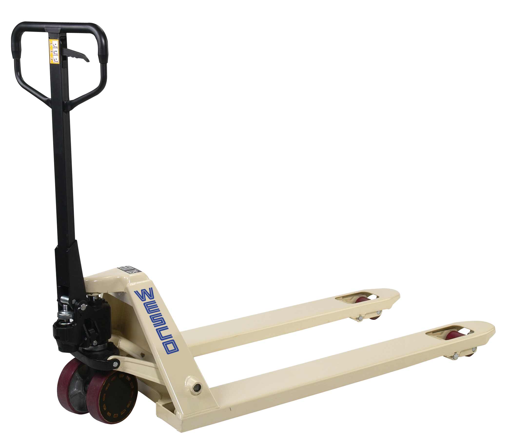 Narrow Aisle Pallet Truck, 5500 Lbs Capacity, 18 Inch x 48 Inch Fork Size
