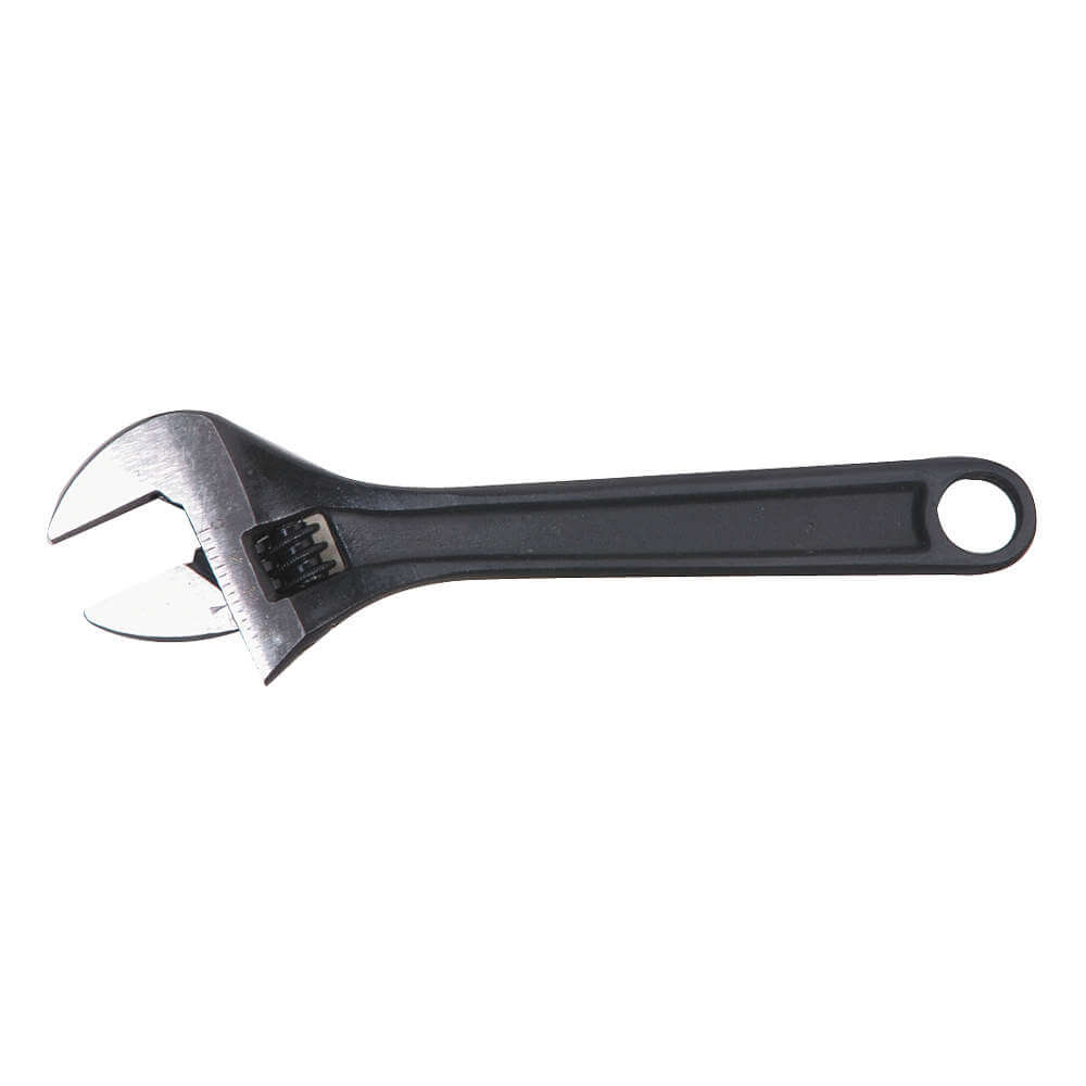Adjustable Wrench 6 Inch Black Plain