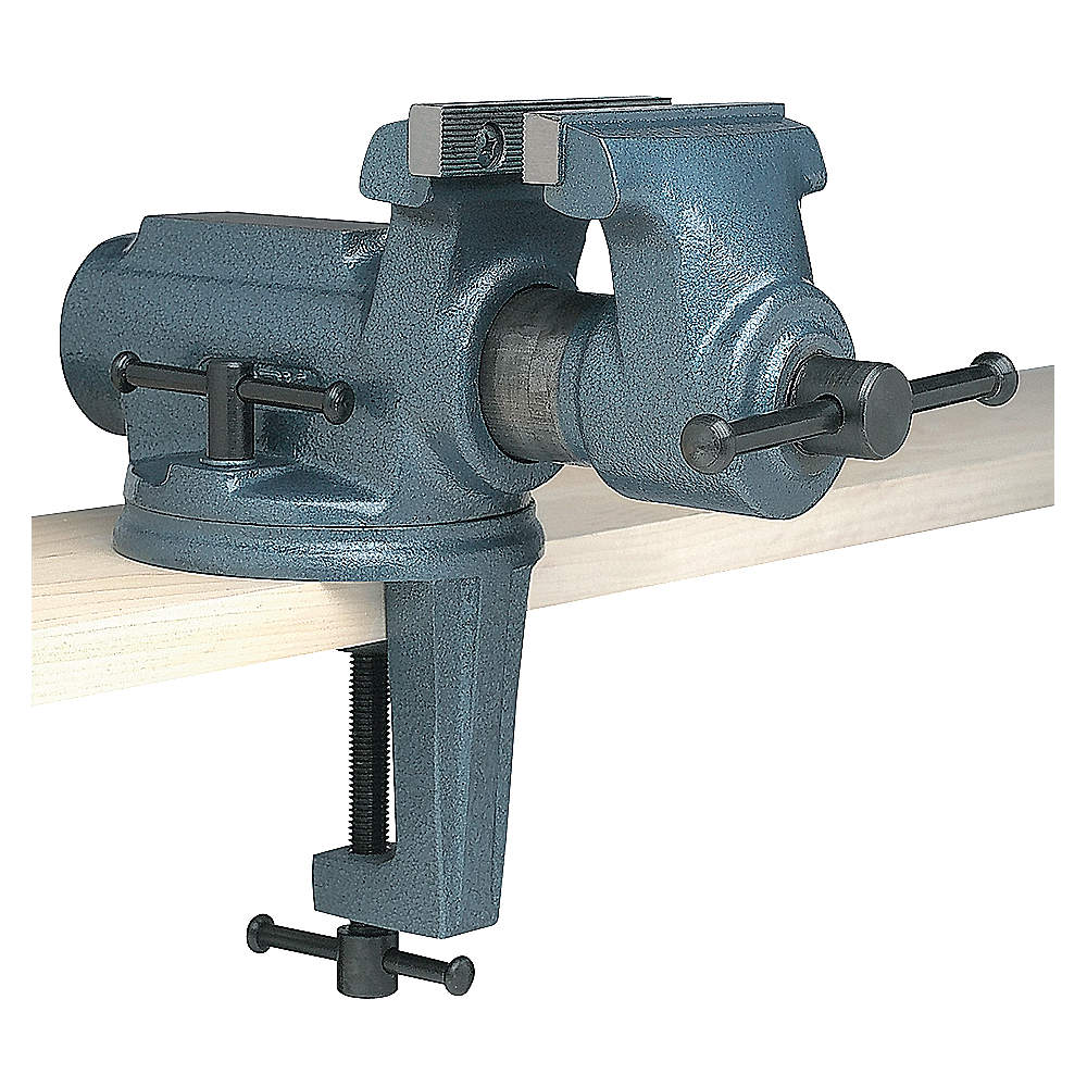 Portable Vise Clamp-on Swivel 4 Inch Jaw