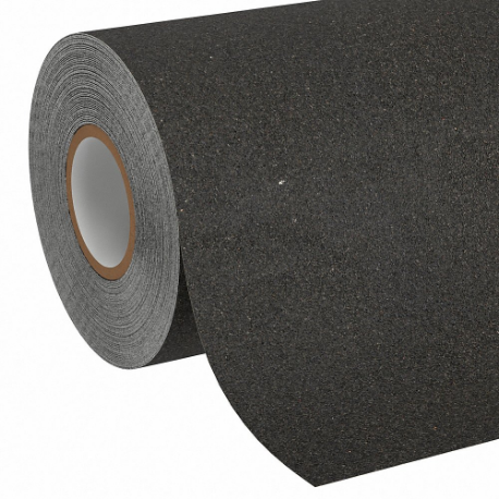 Anti-Slip Tape, Coarse, 60 Grit Size, Solid, Black, 48 Inch X 60 Ft, 28 Mil Thick