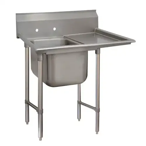 Fregadero Regaline, 1 cubeta, a la derecha, 20 pulgadas F-to-B x 16 pulgadas