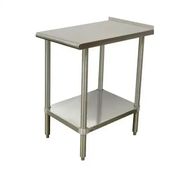 Udstyr Fyldningsbord, 18 X 24 tommer Størrelse 16 Ga 304 Ss Top