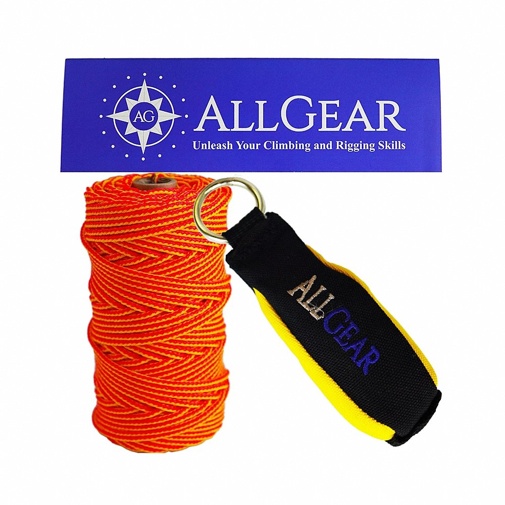ALL GEAR AGTB12&PTL18200 Throw Bags Kit, 12 oz. Capacity, 1.8mm Dia., 200 Ft. Length | CJ6PJK