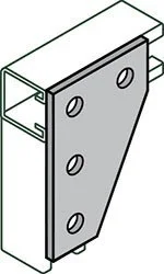 ANVIL 2400014607 4 Hole Close Angle Connector, Green | BU2AXB