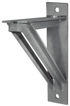 Medium Welded Steel Bracket, Malleable Iron