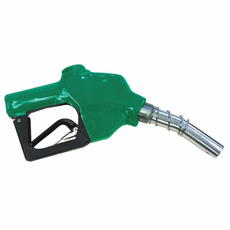 Diesel Nozzle, Green, Auto Shut-Off, 1 Inch Size