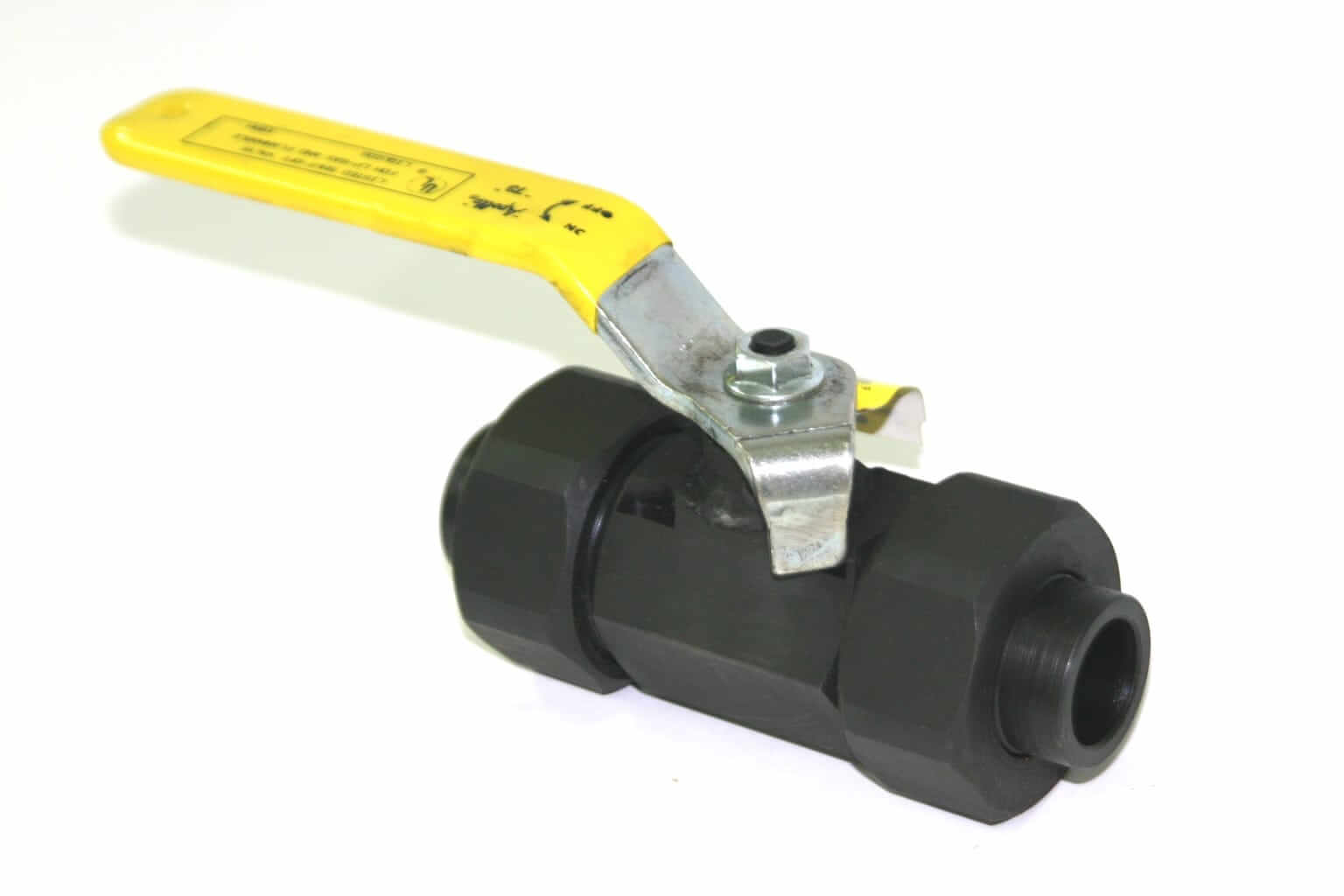 Ball Valve, 1 Inch Size, Socket Weld, Double U-End, Carbon Steel, 250 Psi