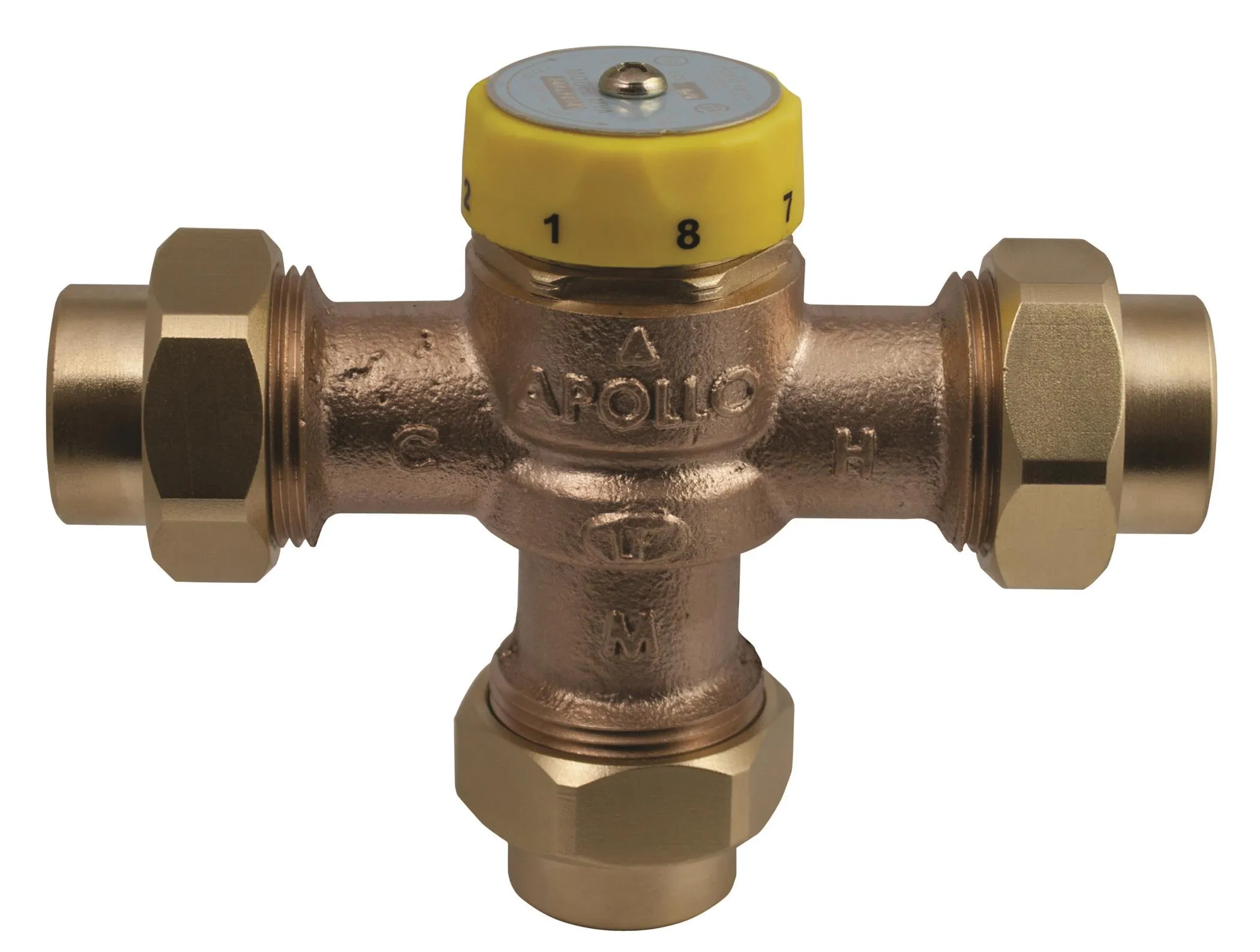APOLLO VALVES 34ALF214T Mixing Valve, 3/4 Inch NPT | BP2RVA MVA214LF