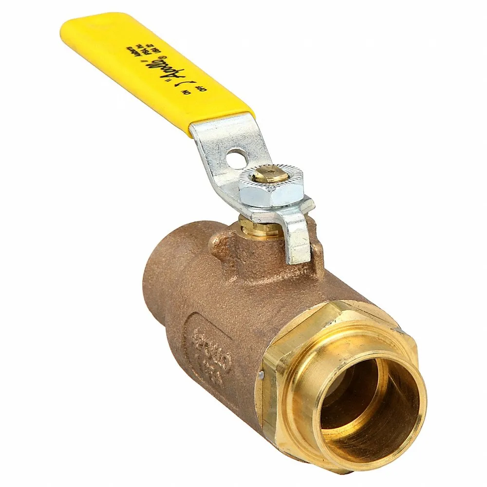 APOLLO VALVES 70-205-01 Bronze Ball Valve Inline Solder 1 In | AB9NNY 2EEH6