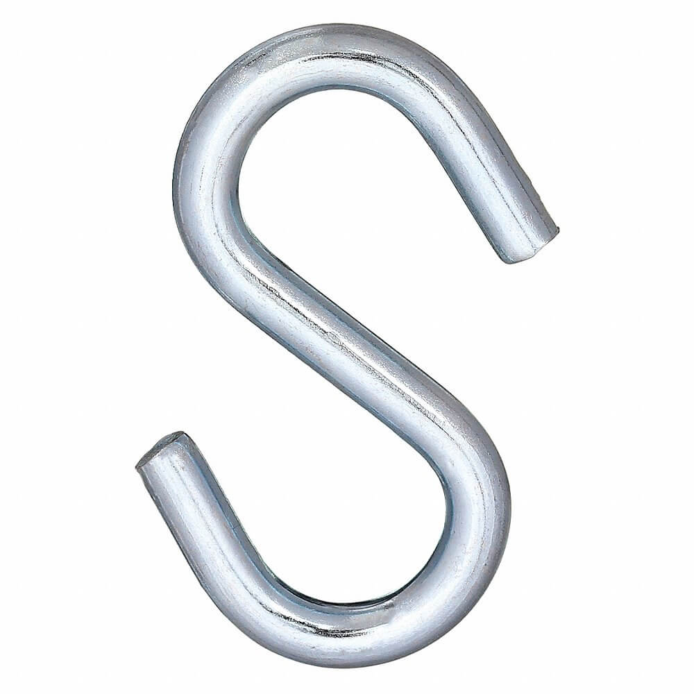 S Hook Steel 1-1/2 L Mở 15/64, 10PK