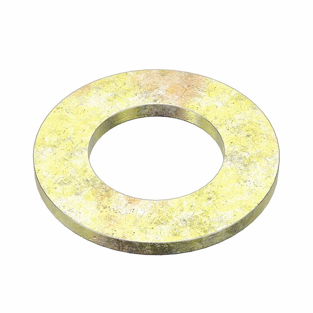 Flat Washer, M30 Fits Bolt Size, Std, 31 mm I.D., 56 mm O.D., Gr. 5, 5 Pk