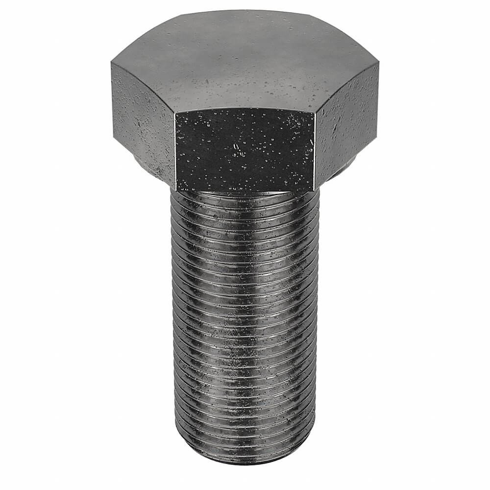 Hex Head Cap Screw 7/8-14X2-3/4 5 Steel Grade 5 Zinc Plated, 5PK