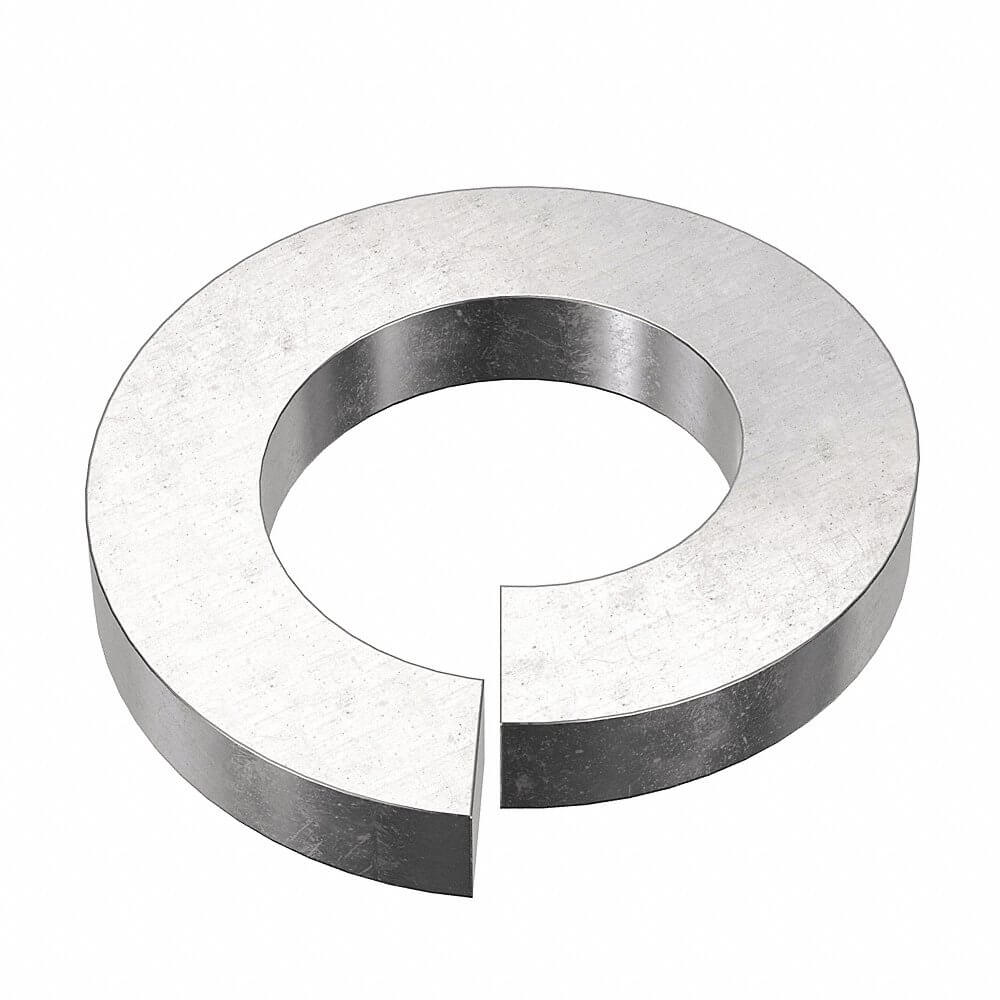 Fjederlåseskive Standard rustfrit stål 1/2", 10PK