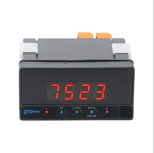 Digital Panel Meter, 1/8 D Inch Size, 14mm 4-Digit Red Led, Pulse And Frequency Input