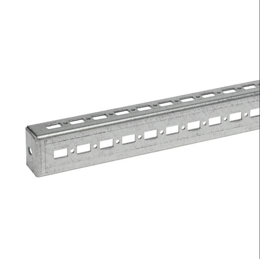 Closed-End Mounting Channel, 702mm Length, Galvanized Steel