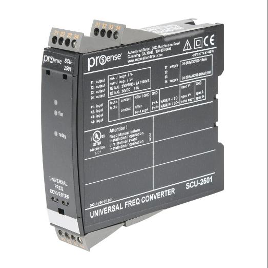 Signal Conditioner, Isolated, Frequency Input, Current, Voltage Or Relay Output