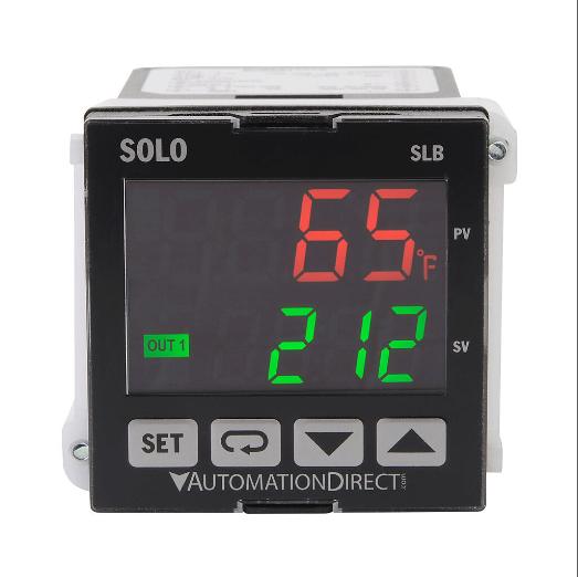Controlador de temperatura, tamaño de pulgada 1/16 D, entrada de termopar o LCD de 2 líneas