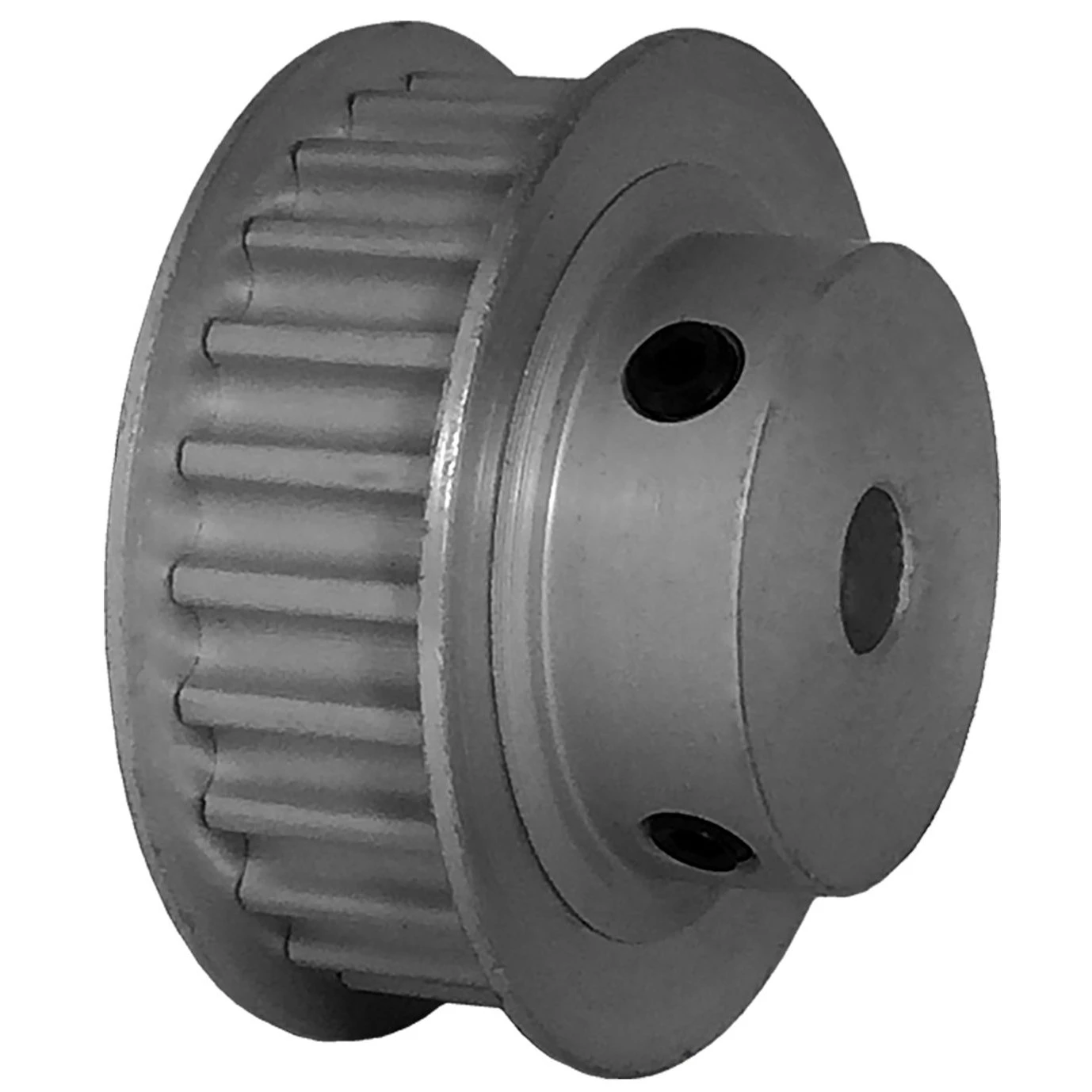 B & B MANUFACTURING 24-5P09-6FA3 Timing Pulley, Aluminum, Clear Anodized | CY7HBC