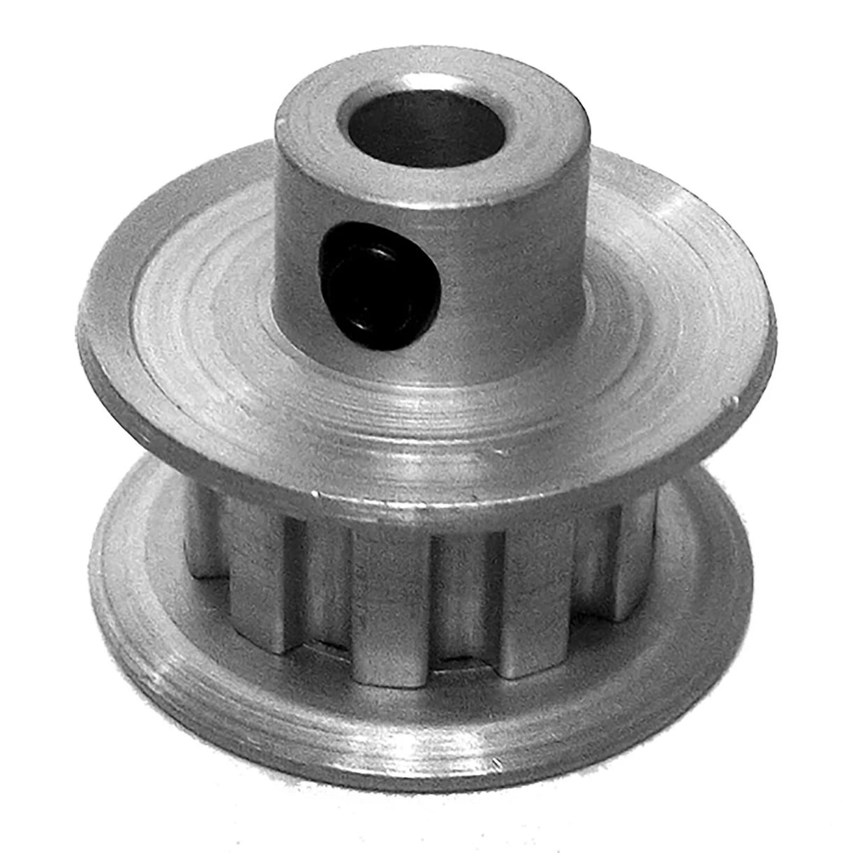 B & B MANUFACTURING 24XL025-6FA5 Timing Pulley, Aluminum, Clear Anodized | CY7GVQ