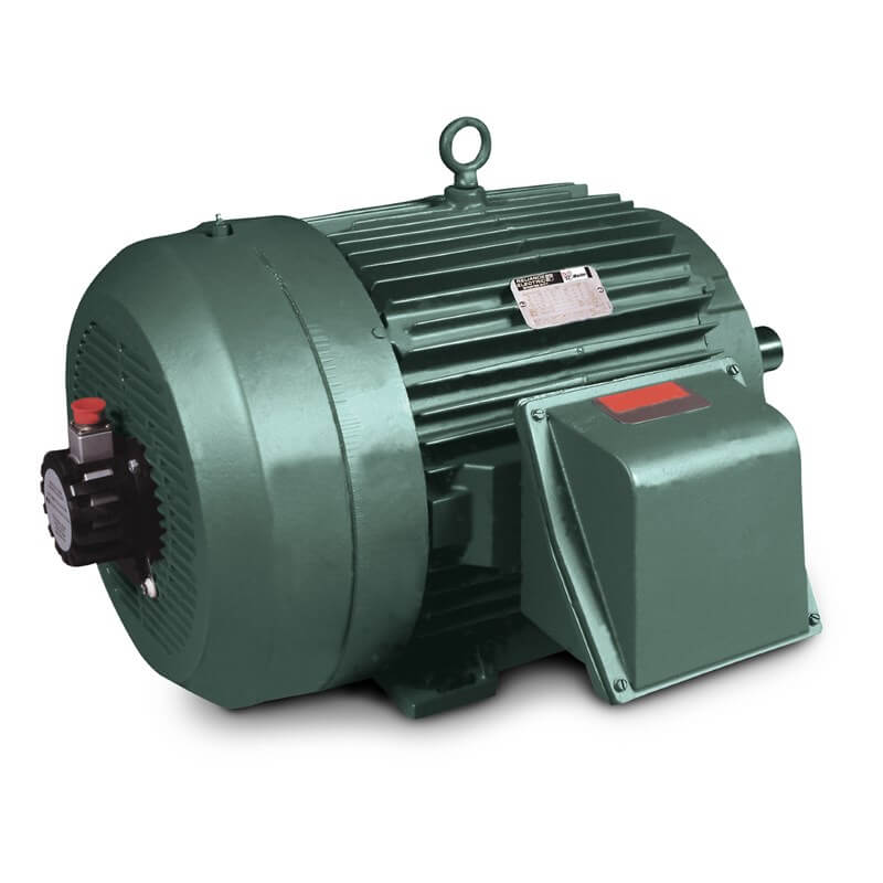 AC Vs Master Motor, 230/460V, 1800 RPM, 60 Hz, 0.75 hk, TENV, 56C Ramme