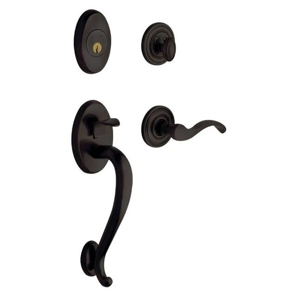 BALDWIN ESTATE 85315.102.RENT Entry Handlesets Oil Rubbed Bronze | CY7WFN