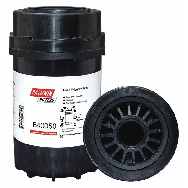 BALDWIN FILTERS B40050 Hydraulic Filter, Spin-On Design, 4 Inch O.D | CY7RTA