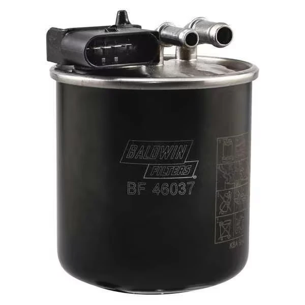 BALDWIN FILTERS BF46037 Fuel Filter, Diesel, In-Line, 4-27/32 Inch H | CY7QMN
