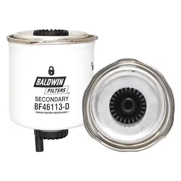 BALDWIN FILTERS BF46113-D Fuel Filter, Element Only, 4-15/32 Inch L | CY7RXY