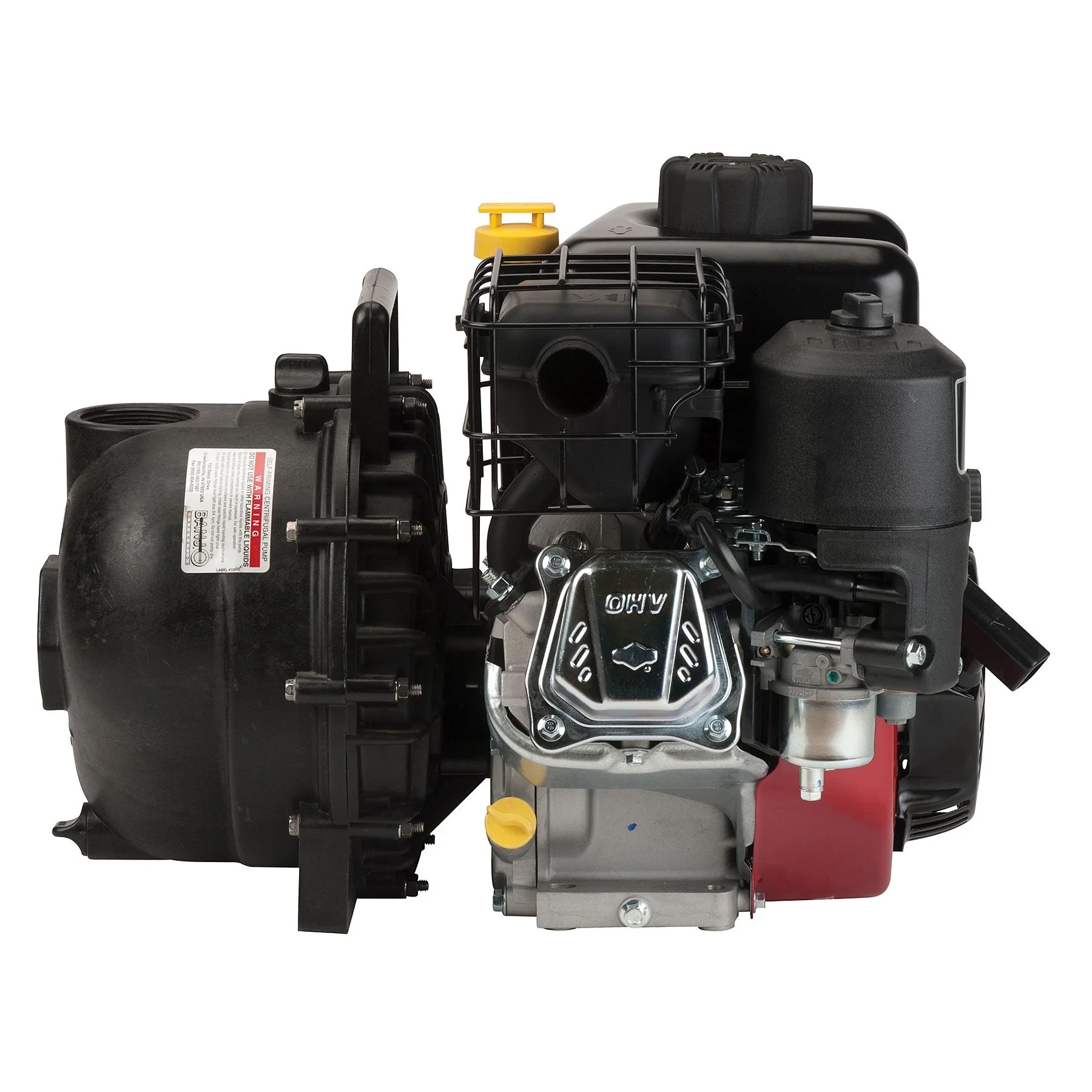 BANJO FITTINGS 200P6PRO Pump Engine, 6-1/2 Hp Polypropylene | AE7VCQ 6ANP3