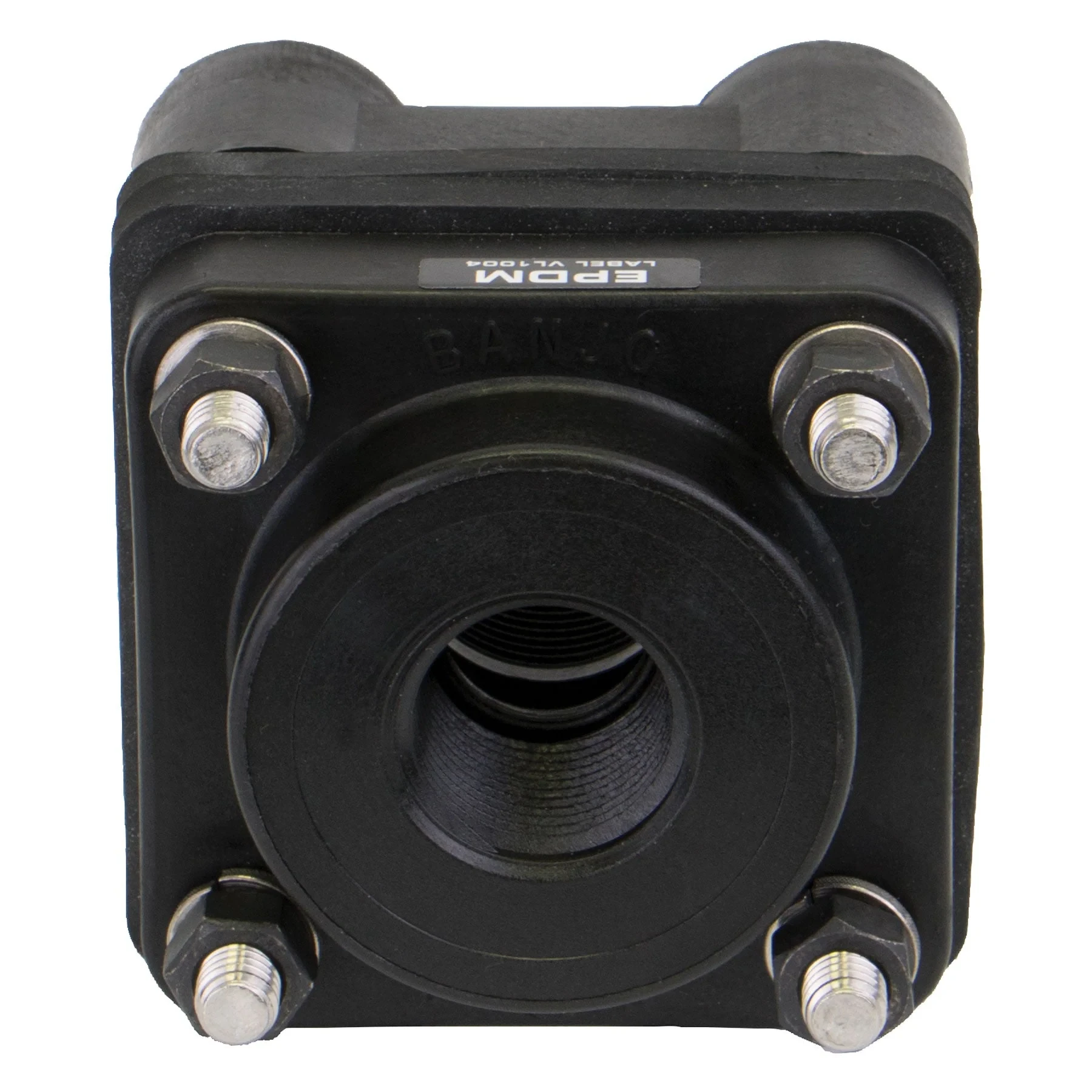 BANJO FITTINGS BF075 Threaded Flange, Bolted Tank, EPDM, 3/4 X 1 Inch Size | AC8TUQ 3DTH6