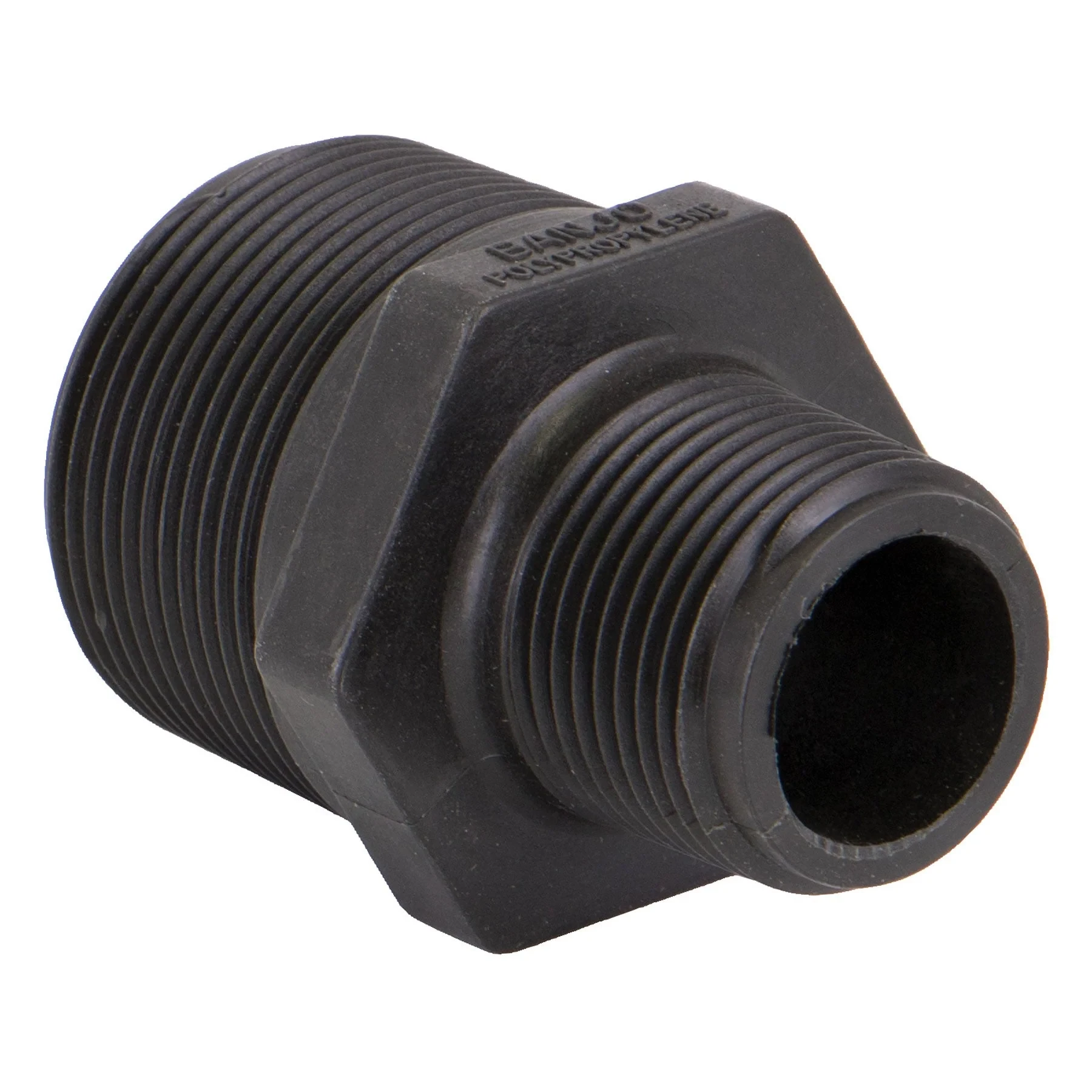 BANJO FITTINGS RN150-100 Poly Reducer Nipple, 1-1/2 X 1 Inch Size | AB2KHD 1MKE7