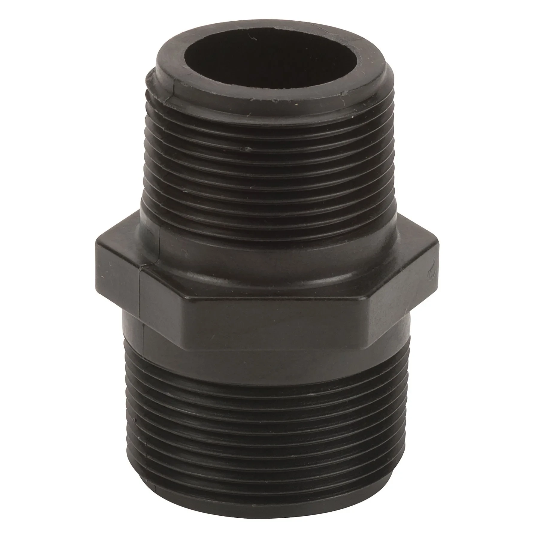 BANJO FITTINGS RN150-125 Poly Reducer Nipple, 1-1/2 X 1-1/4 Inch Size | AB2KHE 1MKE8