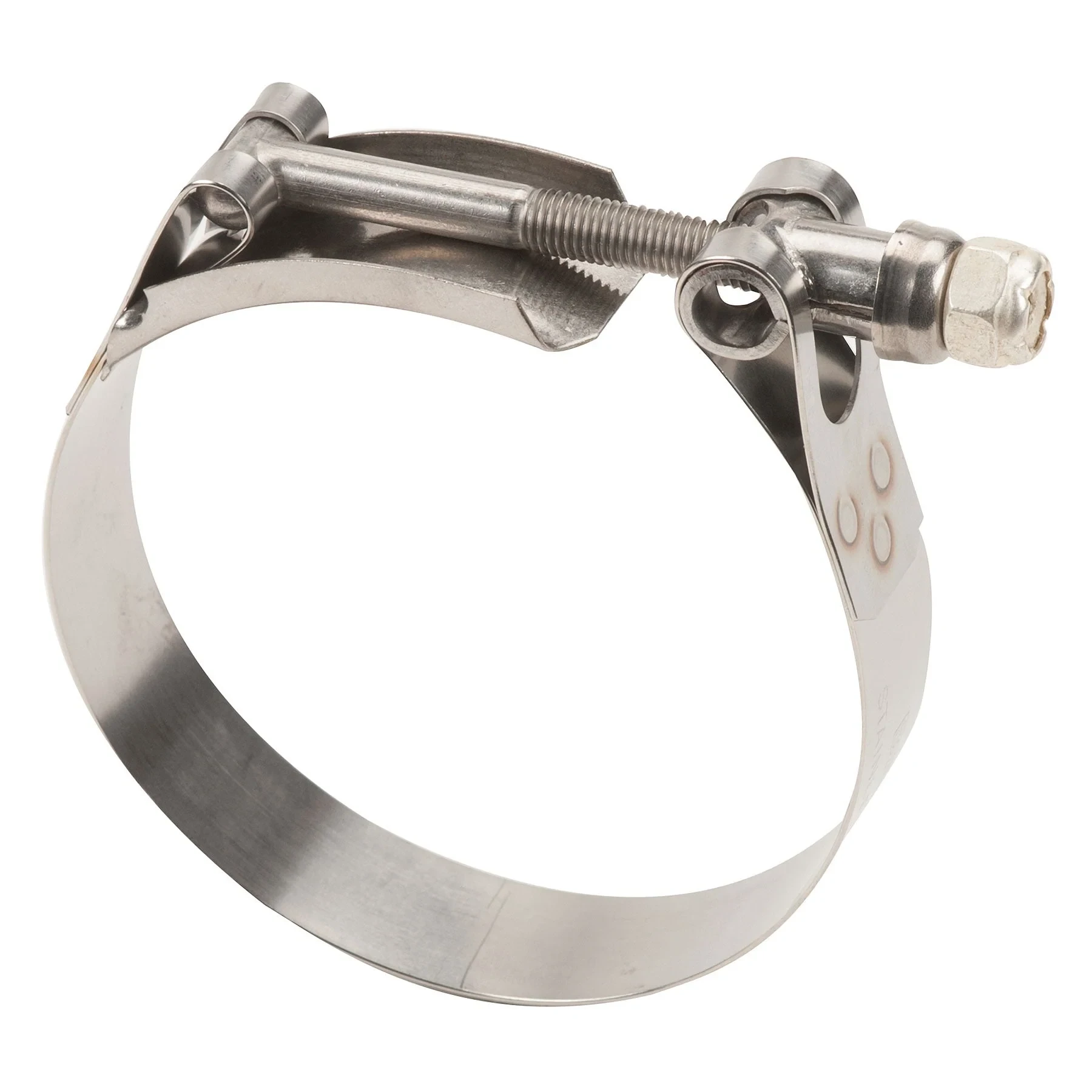 BANJO FITTINGS TC287 T-Bolt Stainless Steel Hose Clamp, 2 Inch Size | BW8MWH