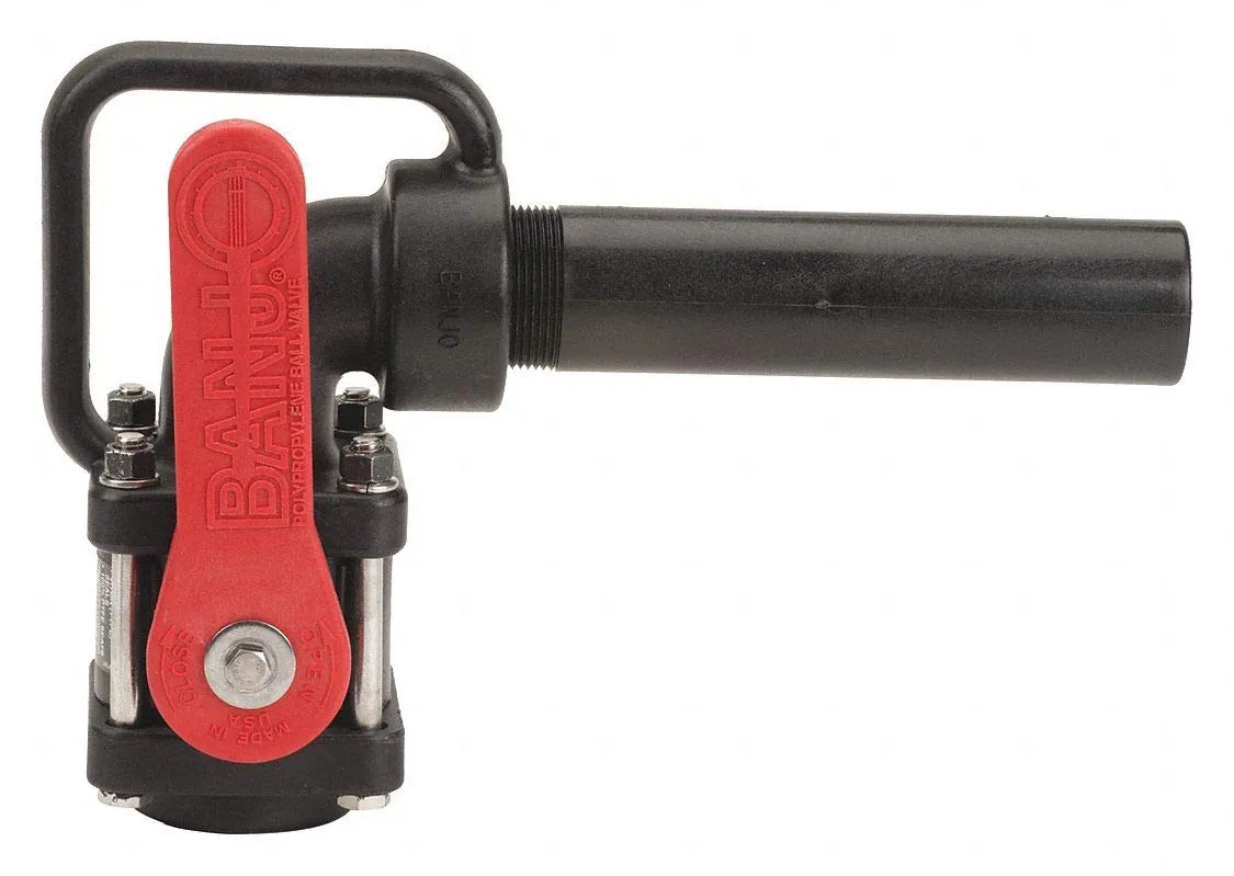 BANJO FITTINGS VA150E Angle Ball Valve, Full Port, 1 1/2 Inch Size, EPDM | BW9GWT