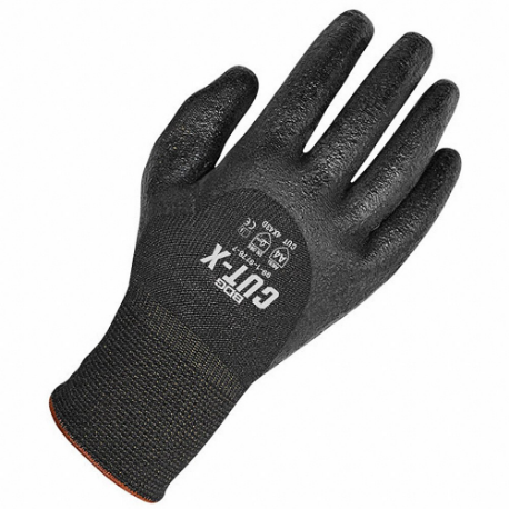 Coated Glove, S, 3/4, Foam Nitrile, HPPE, 1 Pair