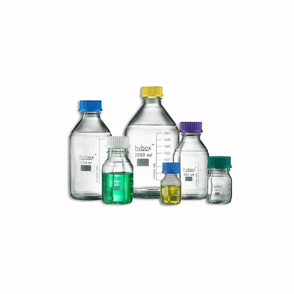 BENCHMARK SCIENTIFIC B3000-SP* Media Storage Bottle, Starter Pack, GL45 Thread Size, Pack Of 10 | CE7MFE