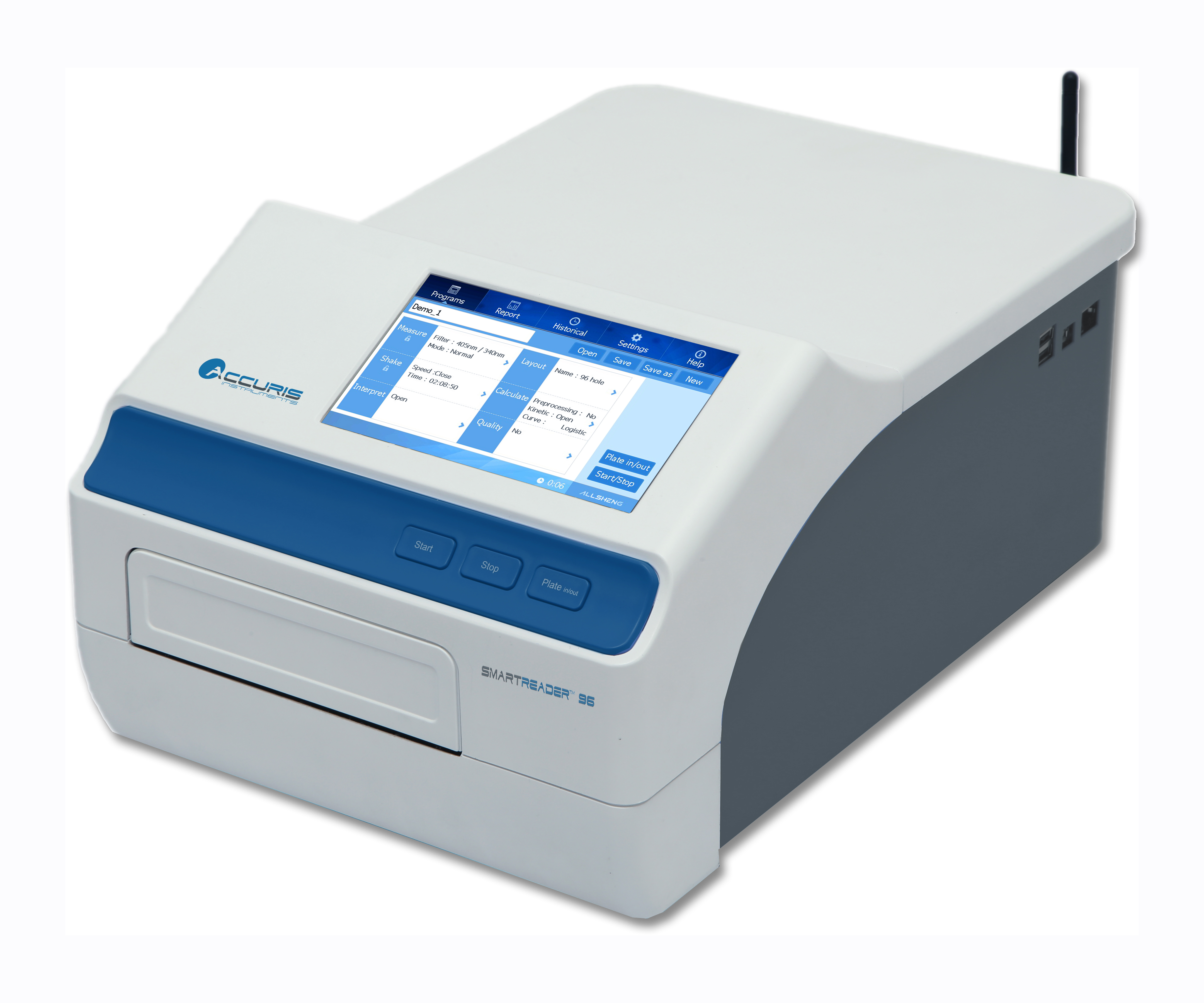 Microplate Absorbance Reader With Incubation, 115V